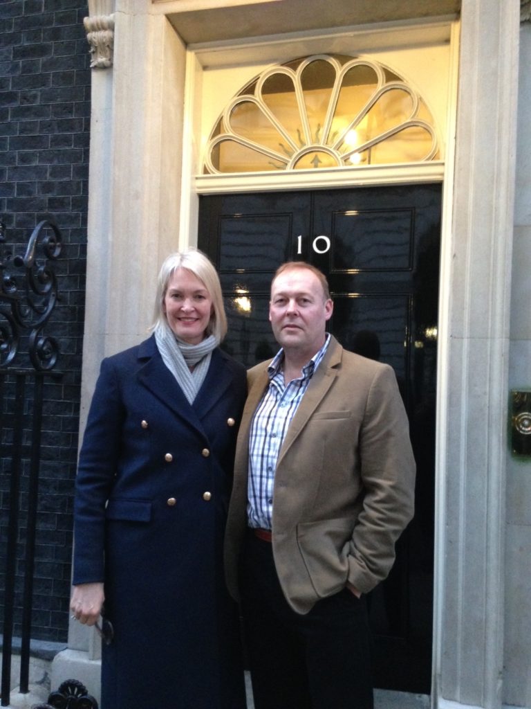 Warren at Downing Street